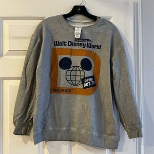 Disney 50th Anniversary Vault Collection Sweatshirt Gray Unisex S